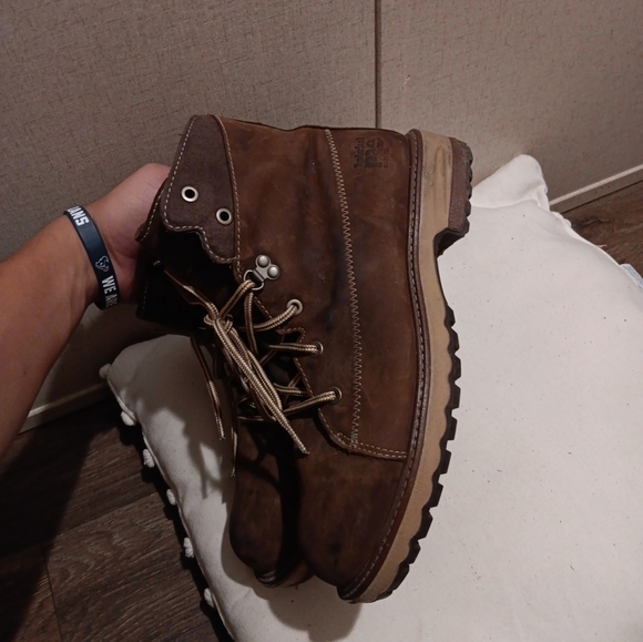 Timberland PRO Hightower 6" Alloy Toe Work Boot, Women's Size 9, Brown - Picture 4 of 10
